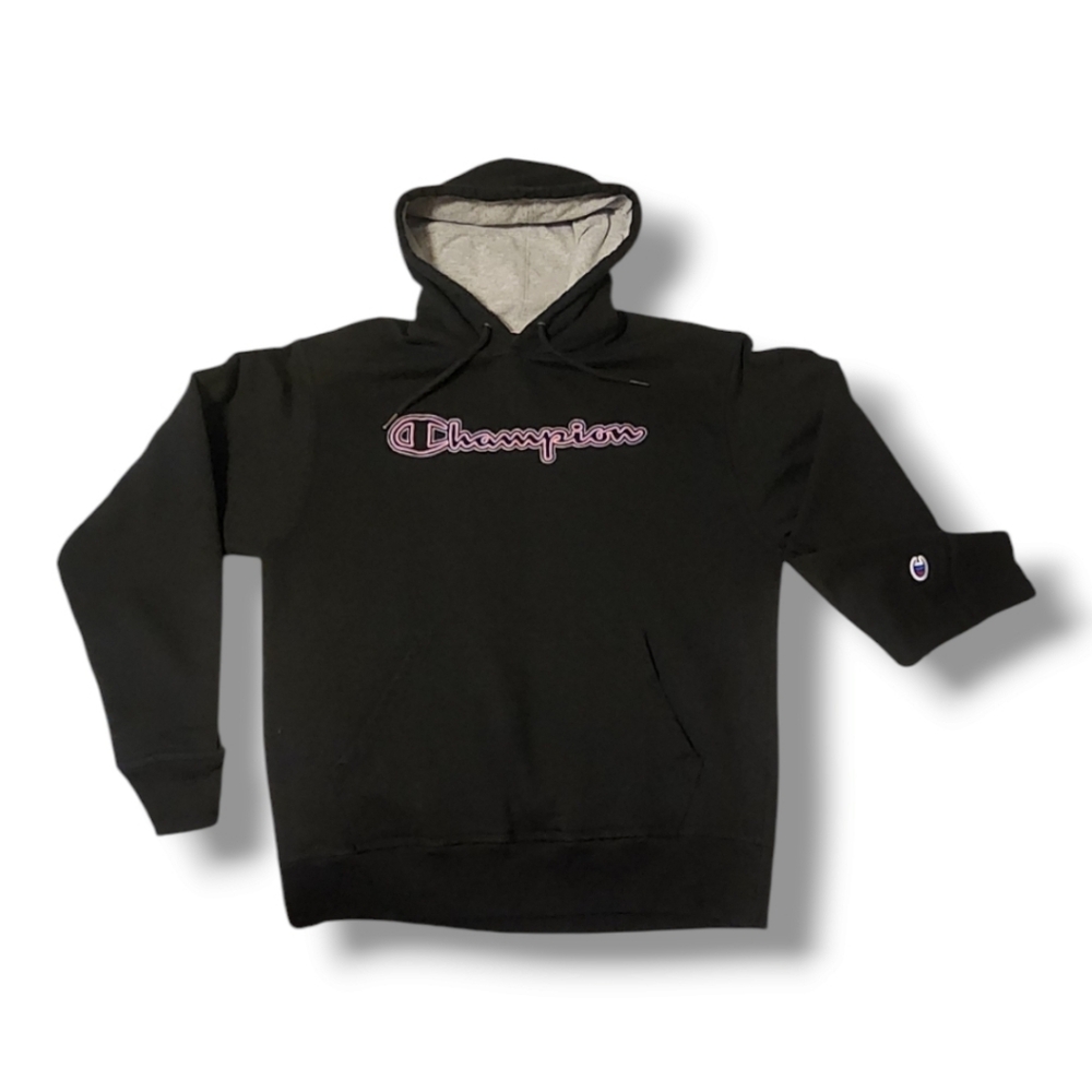 Champion Hooded Sweatshirt, emproidered
